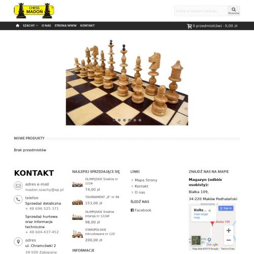 Produkcja szachów