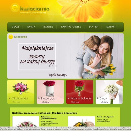 Kwiaciarnia online w Mosinie