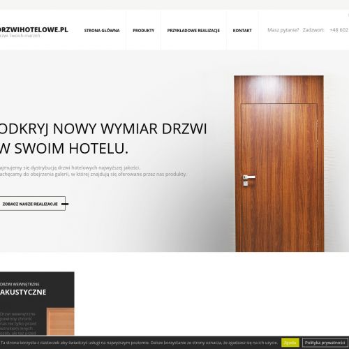 Akcesoria do drzwi hotelowych