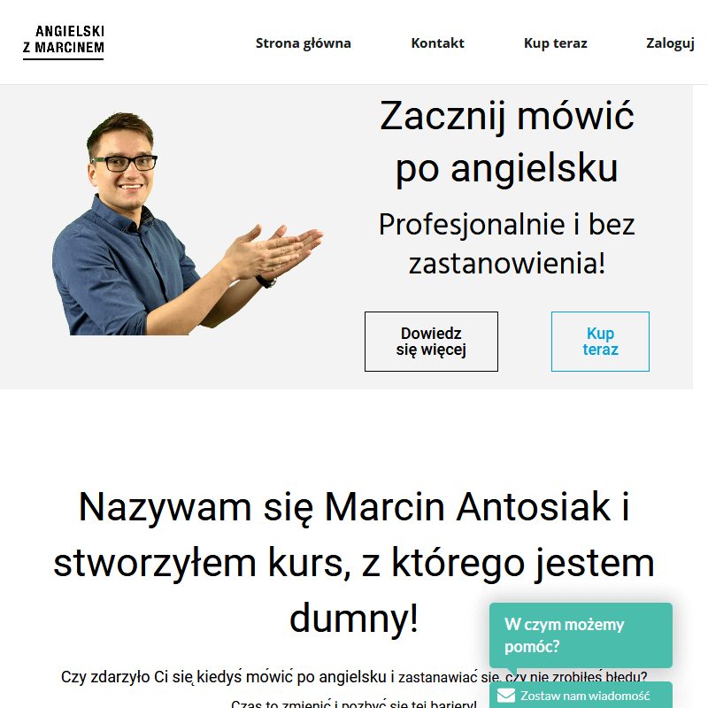 Język angielski dla początkujących w Gdańsku