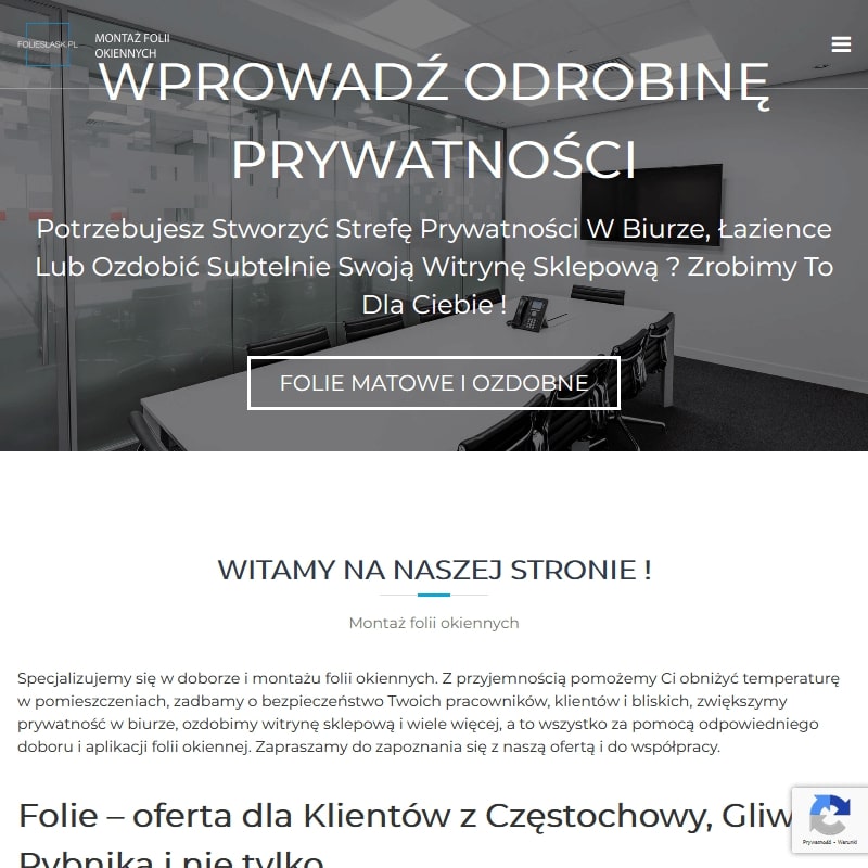 Folie przeciwsłoneczne śląsk - Sosnowiec