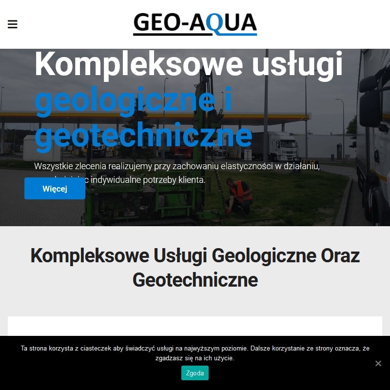 Odwiert geotechniczny w Gnieźnie