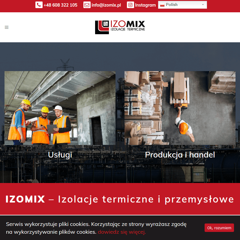 Izolacja termiczna przemysłowa - łódź