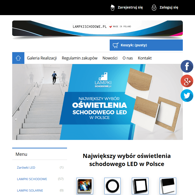 Oświetlenie schodów led w Lublinie