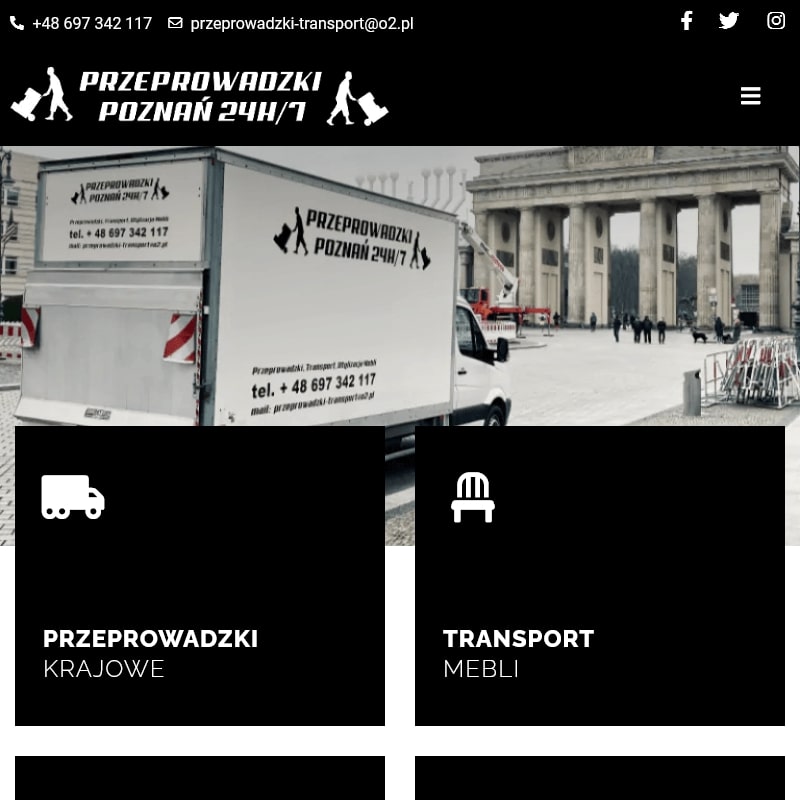 Transport przeprowadzki Poznań